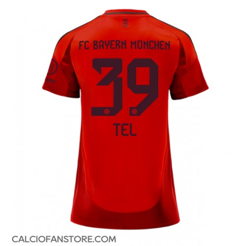 Maglia Calcio Bayern Munich Mathys Tel #39 Prima Divisa Donna 2024-25 Manica Corta